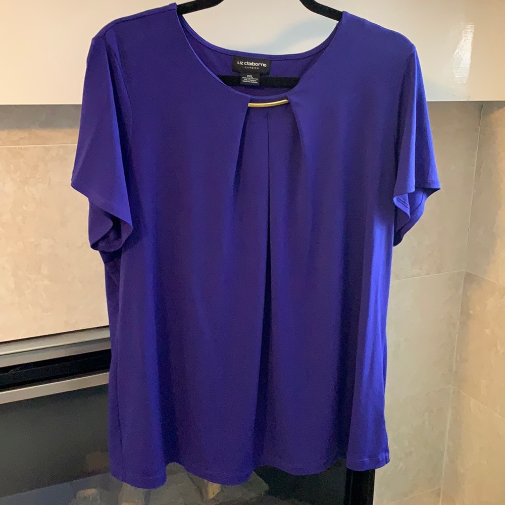 Purple Liz Claiborne Top